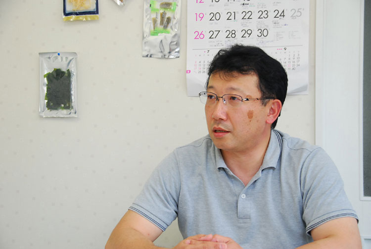 八戸十全物産の 渡辺忠義さん