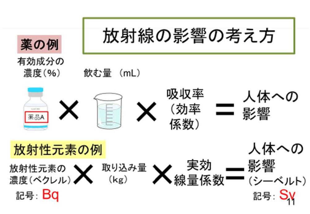 放射線の影響の考え方